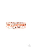 Elite Squad - copper - Paparazzi ring - Glitzygals5dollarbling Paparazzi Boutique 