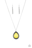 Chroma Courageous - yellow - Paparazzi necklace - Glitzygals5dollarbling Paparazzi Boutique 