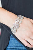 Paparazzi “Everyday Elegance” Bracelet Silver - Glitzygals5dollarbling Paparazzi Boutique 