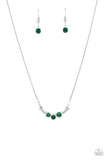 Sparkling Stargazer - green - Paparazzi necklace - Glitzygals5dollarbling Paparazzi Boutique 