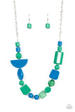 Tranquil Trendsetter Green ~ Paparazzi Necklace - Glitzygals5dollarbling Paparazzi Boutique 