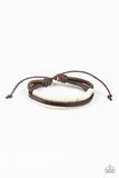 Paparazzi- Rugged Roper Brown Bracelet - Glitzygals5dollarbling Paparazzi Boutique 