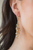 Paparazzi A Taste Of Twilight - Multi - Gold Rods - Earrings - Glitzygals5dollarbling Paparazzi Boutique 