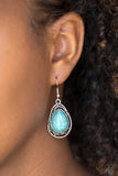 Paparazzi Abstract Anthropology Blue Earrings - Glitzygals5dollarbling Paparazzi Boutique 