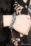 Paparazzi Too Cool For School Silver Urban Bracelet - Glitzygals5dollarbling Paparazzi Boutique 