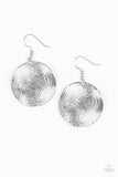 Paparazzi “Basic Bravado” Silver Earrings - Glitzygals5dollarbling Paparazzi Boutique 