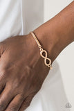 Paparazzi “Infinite Treasure” Gold Bracelet - Glitzygals5dollarbling Paparazzi Boutique 