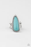 Paparazzi Pioneer Plains Turquoise Ring - Glitzygals5dollarbling Paparazzi Boutique 