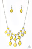Mermaid Marmalade - yellow - Paparazzi necklace - Glitzygals5dollarbling Paparazzi Boutique 