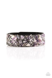 Paparazzi Totally Crushed It Purple Urban Bracelet - Glitzygals5dollarbling Paparazzi Boutique 