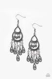 Paparazzi Eastern Excursion Silver Earrings - Glitzygals5dollarbling Paparazzi Boutique 