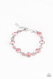 Paparazzi Starstruck Sparkle - Pink Gem Clasp Bracelet - Glitzygals5dollarbling Paparazzi Boutique 