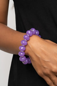 This is My Jam! Purple ~ Paparazzi Bracelet - Glitzygals5dollarbling Paparazzi Boutique 