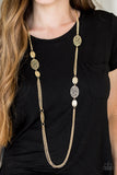 Paparazzi A Force of Nature Gold Necklace - Glitzygals5dollarbling Paparazzi Boutique 