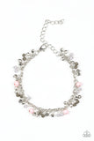 Paparazzi Aquatic Adventure - Pink - Silver Chain Bracelet - Glitzygals5dollarbling Paparazzi Boutique 