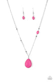 Paparazzi Peaceful Prairies Pink Necklace - Glitzygals5dollarbling Paparazzi Boutique 