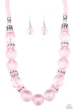 Bubbly Beauty - Pink Necklace - Paparazzi - Glitzygals5dollarbling Paparazzi Boutique 
