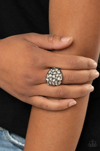 Paparazzi Ring ~ Here Comes the Boom! - Black - Glitzygals5dollarbling Paparazzi Boutique 