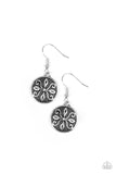 Tropical Trance - silver - Paparazzi earrings - Glitzygals5dollarbling Paparazzi Boutique 