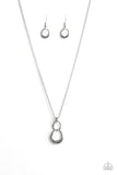 Rockefeller Royal - silver - Paparazzi necklace - Glitzygals5dollarbling Paparazzi Boutique 