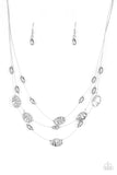 Top ZEN - silver - Paparazzi necklace - Glitzygals5dollarbling Paparazzi Boutique 