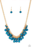 Tour de Trendsetter - blue - Paparazzi necklace - Glitzygals5dollarbling Paparazzi Boutique 