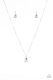 Paparazzi Necklace ~ Classy Classicist - White - Glitzygals5dollarbling Paparazzi Boutique 