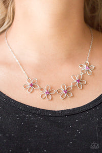 Hoppin Hibiscus - pink - Paparazzi necklaces - Glitzygals5dollarbling Paparazzi Boutique 