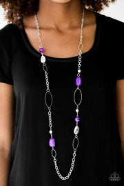 Paparazzi Popular Demand Purple Necklace - Glitzygals5dollarbling Paparazzi Boutique 