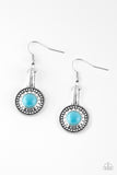 Simply Stagecoach - blue - turquoise Paparazzi earrings - Glitzygals5dollarbling Paparazzi Boutique 