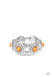 Bountiful Blossoms - orange - Paparazzi bracelet - Glitzygals5dollarbling Paparazzi Boutique 