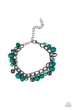 Paparazzi “Hold My Drink” Green Bracelet - Glitzygals5dollarbling Paparazzi Boutique 