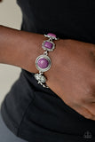 Paparazzi Bracelet ~ Gorgeously Groundskeeper - Purple - Glitzygals5dollarbling Paparazzi Boutique 