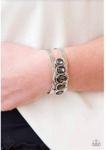 Paparazzi Impressively Imperial Silver Bracelet - Glitzygals5dollarbling Paparazzi Boutique 