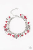 Paparazzi Bracelet ~ West Coast Wanderer - Red - Glitzygals5dollarbling Paparazzi Boutique 