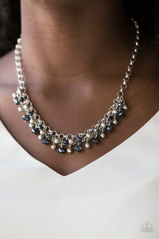 Paparazzi Trust Fund Baby Blue Necklace - Glitzygals5dollarbling Paparazzi Boutique 