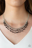 Paparazzi Sporadic Sparkle - Black Necklace - Glitzygals5dollarbling Paparazzi Boutique 