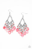 Paparazzi Shore Bait Red Earrings - Glitzygals5dollarbling Paparazzi Boutique 