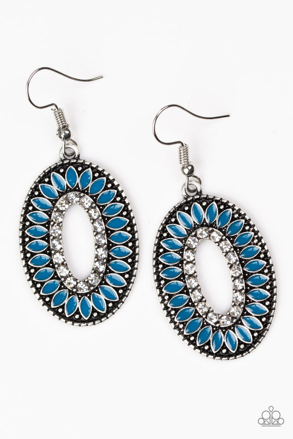 Fishing for Fabulous Blue Earrings - Glitzygals5dollarbling Paparazzi Boutique 