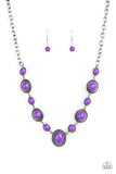 Voyager Vibes - purple - Paparazzi necklace - Glitzygals5dollarbling Paparazzi Boutique 