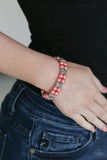 Paparazzi Time After TIMELESS - Orange / Coral Beads - Stretchy Bracelet - Glitzygals5dollarbling Paparazzi Boutique 