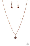 Boho Botanical Copper Paparazzi Necklace - Glitzygals5dollarbling Paparazzi Boutique 