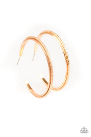 Paparazzi Girl Gang - Gold Earrings - Glitzygals5dollarbling Paparazzi Boutique 
