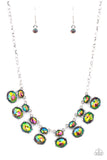 Paparazzi Cosmic Countess - Multi Oil Spill Necklace - Glitzygals5dollarbling Paparazzi Boutique 