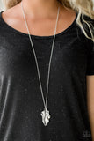 Paparazzi Fiercely Fall Silver Necklace - Glitzygals5dollarbling Paparazzi Boutique 