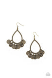 Paparazzi All In Good CHIME - Brass Earrings - Glitzygals5dollarbling Paparazzi Boutique 