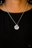 Paparazzi A Show of Good Faith Red Necklace - Glitzygals5dollarbling Paparazzi Boutique 