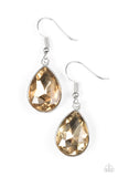 Paparazzi Play the FAME Brown Earrings - Glitzygals5dollarbling Paparazzi Boutique 