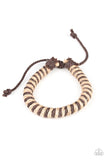 Paparazzi Island Hopper Brown Urban Bracelet - Glitzygals5dollarbling Paparazzi Boutique 