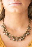 Paparazzi The GRIT Crowd - Green - Necklace - Glitzygals5dollarbling Paparazzi Boutique 